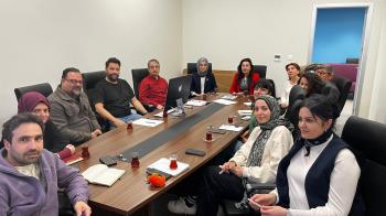 FAKÜLTEMİZ MENTÖRÜ İLE AKREDİTASYON TOPLANTISI GERÇEKLEŞTİ