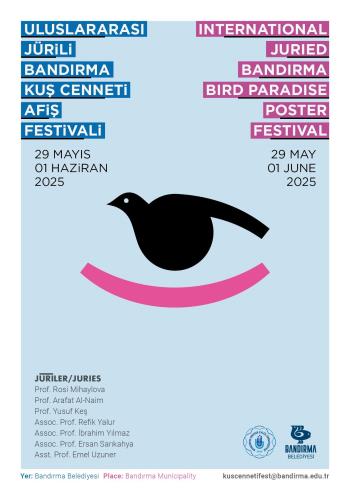 Bandırma Kuş Cenneti Afiş Festivali Düzenleniyor