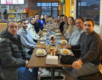 Iftar Dinner with 3rd Year Students of the Department of Graphic Design