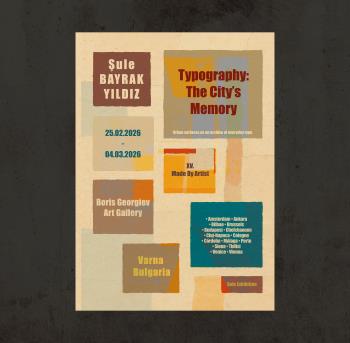 Arş. Gör. Şule Bayrak Yıldız’ın Kişisel Sergisi Varna’da Açıldı