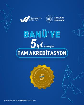 YÖKAK’tan 5 Yıl Süreyle Tam Akreditasyon: Üniversitemiz Türkiye’de İlk 6’ya Girdi